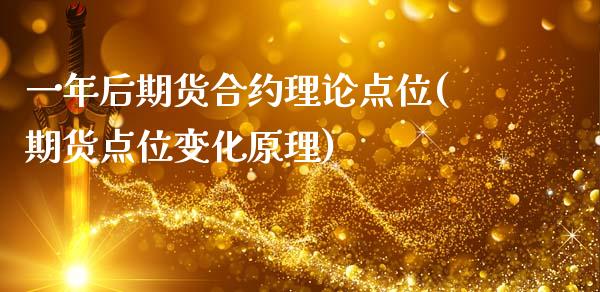 一年后期货合约理论点位(期货点位变化原理)_https://www.iteshow.com_基金_第1张