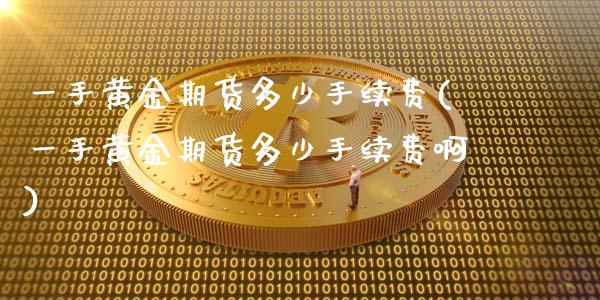 一手黄金期货多少手续费(一手黄金期货多少手续费啊)_https://www.iteshow.com_股票_第1张