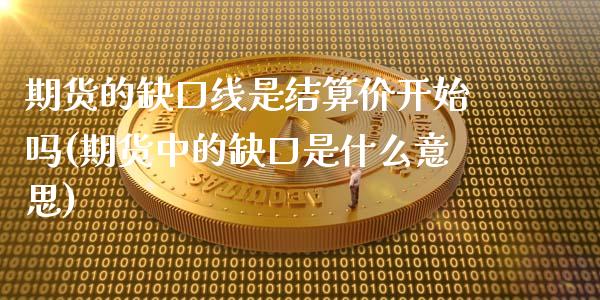 期货的缺口线是结算价开始吗(期货中的缺口是什么意思)_https://www.iteshow.com_期货开户_第1张