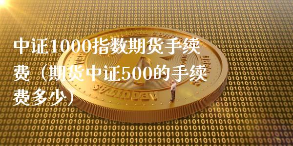 中证1000指数期货手续费（期货中证500的手续费多少）_https://www.iteshow.com_期货知识_第1张